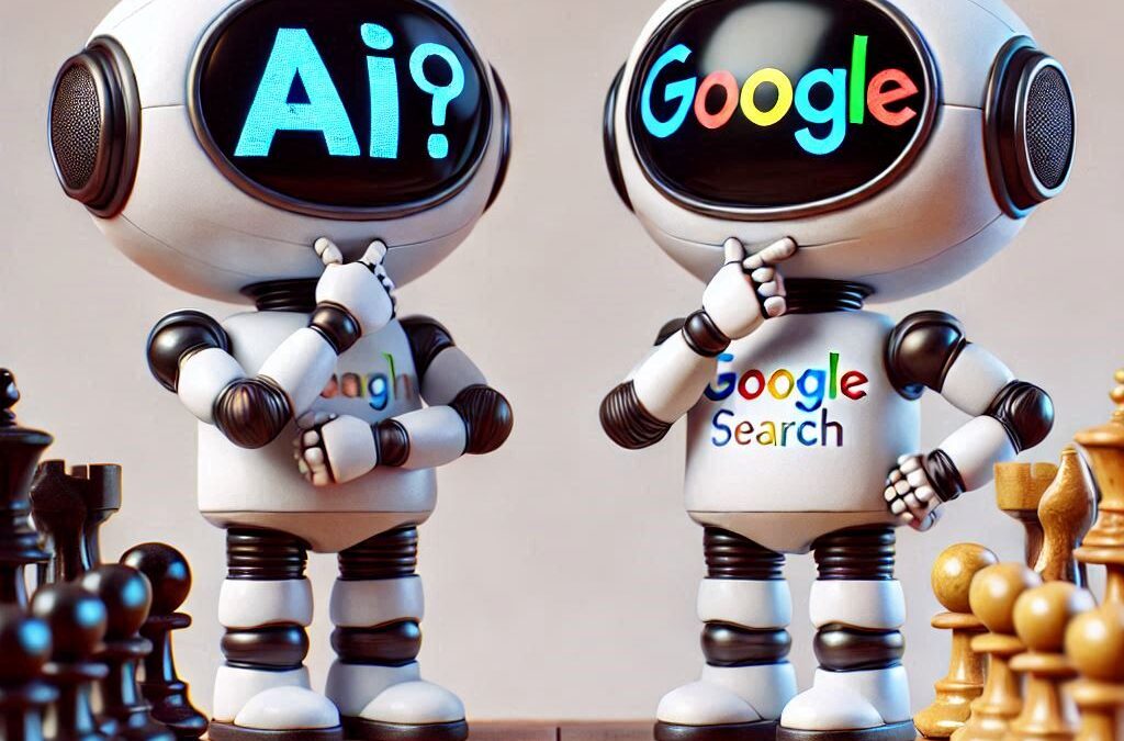 AI search versus Google Search